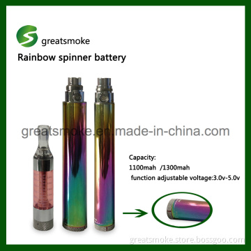 3.0-5.0V Variable Voltage EGO Spinner Battery for E-Cigarette